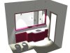 Studio di mobile bagno